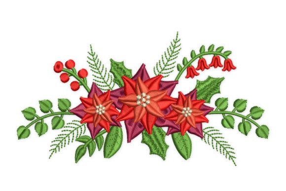 A Festive Christmas Wreath Embroidery Design Review