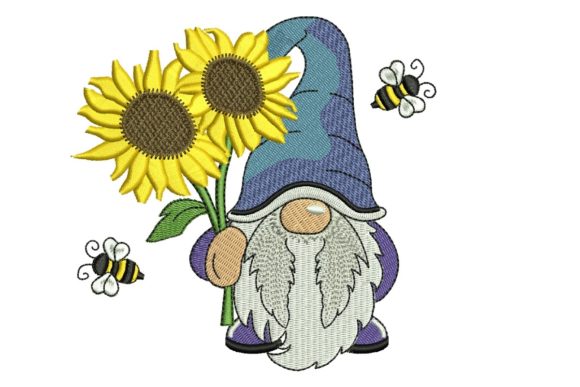 Bee Kind Gnome: A Cozy, Meaningful Embroidery for Personalized Gifts
