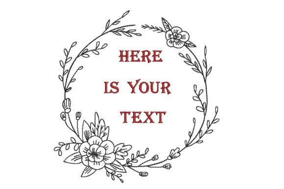 Creating Bespoke Apparel with the Flower Frame Embroidery Design