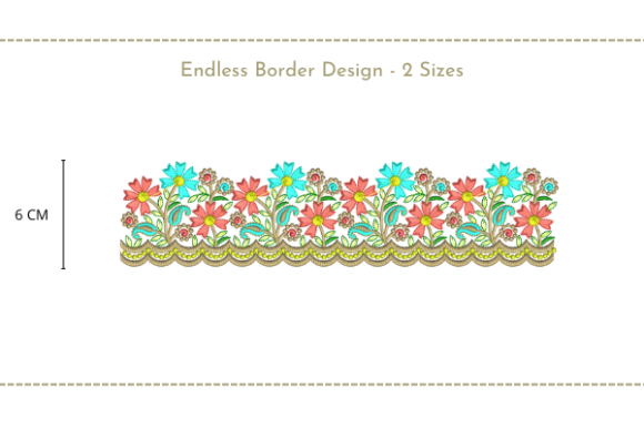 Cutwork Endless Border for Seasonal Stitching