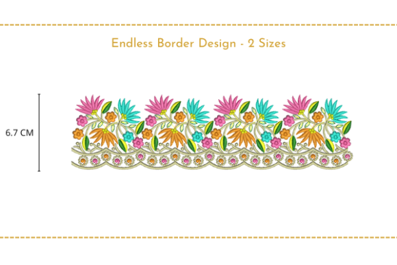 Endless Cutwork Border: A Holiday Embroidery Review