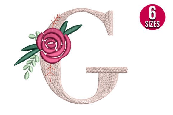 Floral Alphabet G Letter: A Designer's Hands-On Review