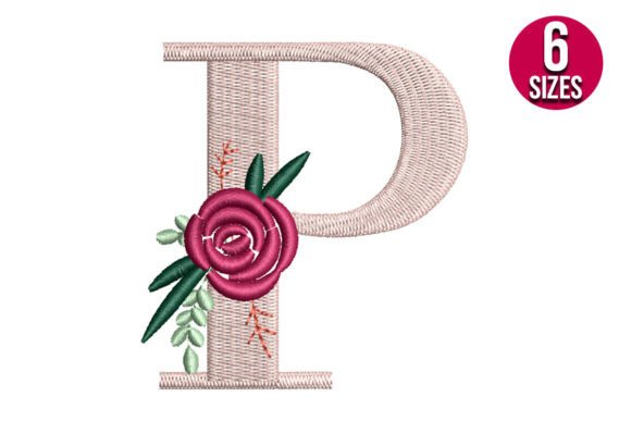 Floral Alphabet P Letter: A Designer Review