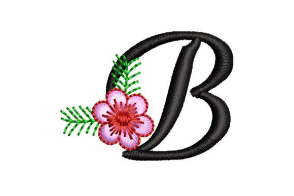 Floral Letter B Embroidery Review for Seasonal Sellers