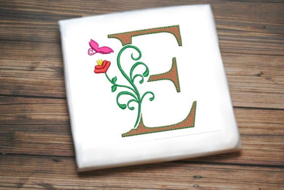 Floral Letter E with Butterfly: A Designer’s Business Review