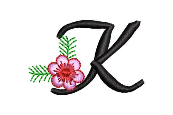 Floral Letter K on Boutique Apparel: Designer Review