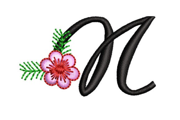 Floral Letter N: An Embroidery Designer’s Seasonal Review