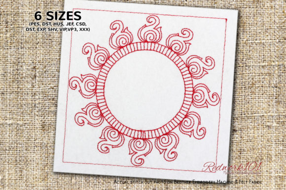Floral Wedding Wreath Embroidery Review for Craft Fair Success
