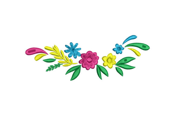 Floral Wreath Embroidery: A Designer's Review for Boutique Sweatshirts