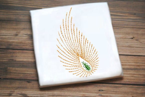 Orange One Line Floral: A Seasonal Embroidery Review