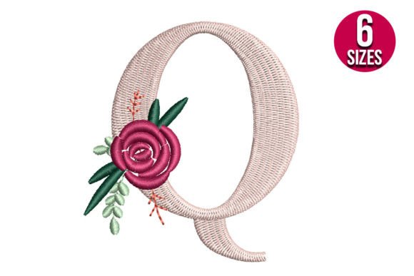 Reviewing the Floral Alphabet Q Letter for Craft Fairs