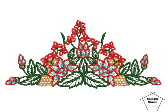 Trio Leaves Bush: A Soft Floral Outline for Heartfelt Handmades